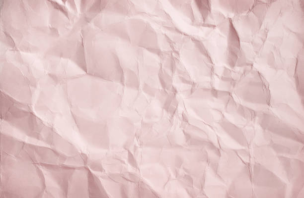 istock Patterns of blank wrinkle light brown paper texture abstract top view for background 1152744402