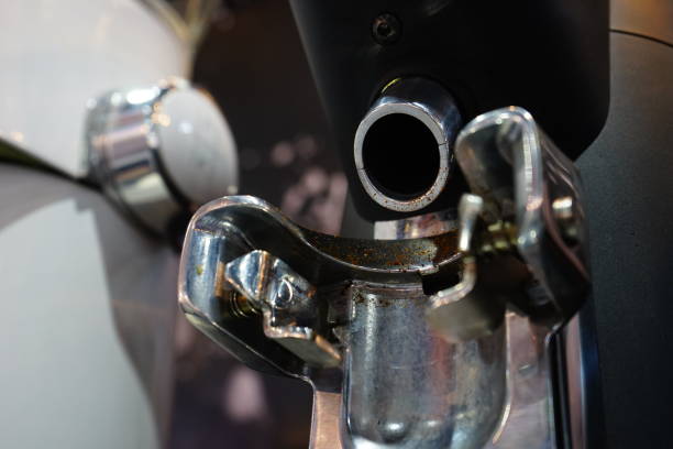 istock Coffee beans in a portafilter 1152745928
