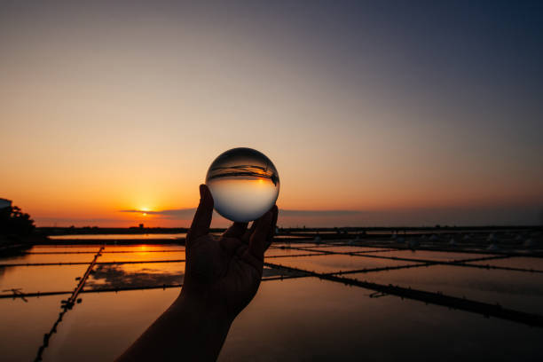 istock Crystal ball capturing a beautiful sunset 1152749976