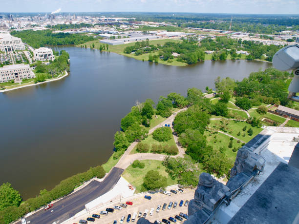 istock Baton Rouge Viewed from top of Capitol Building 1152753723