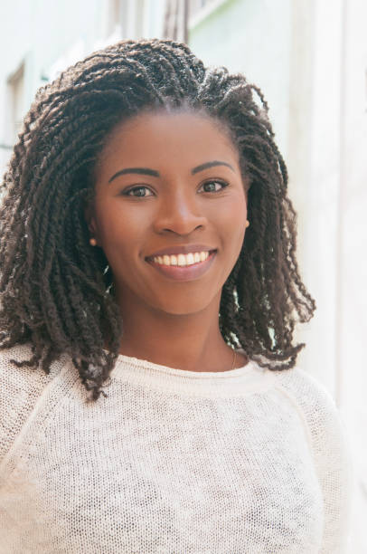 istock Happy Afro American student girl smiling at camera 1152753891