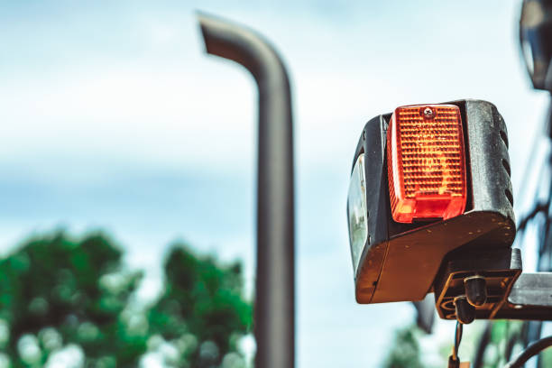 istock Truck headlight at the exhibition 1152759531