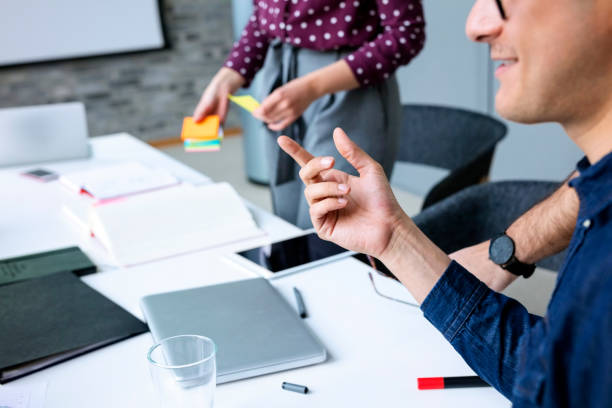 istock Business people having discussion in board room 1152763660