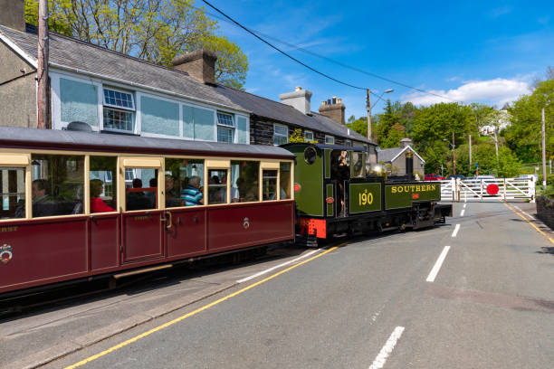 ffestiniog railway, gwnedd, gales - ffestiniog railway fotografías e imágenes de stock