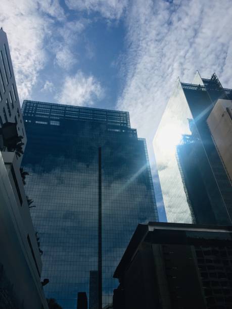 istock Tower glass in Bangkok city 1152777055