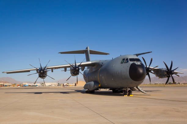 istock Airbus A400 military cargo plane 1152786762