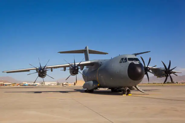 Photo of Airbus A400 military cargo plane