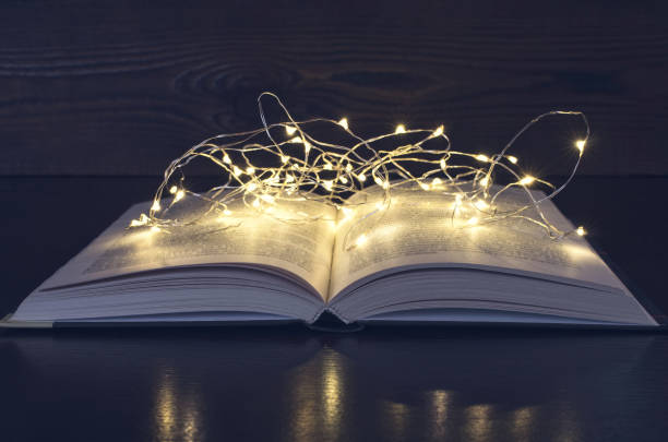 istock open book light garland in the dark 1152786991