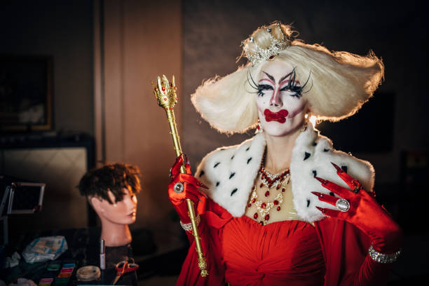 istock Sensual man as drag queen 1152792066
