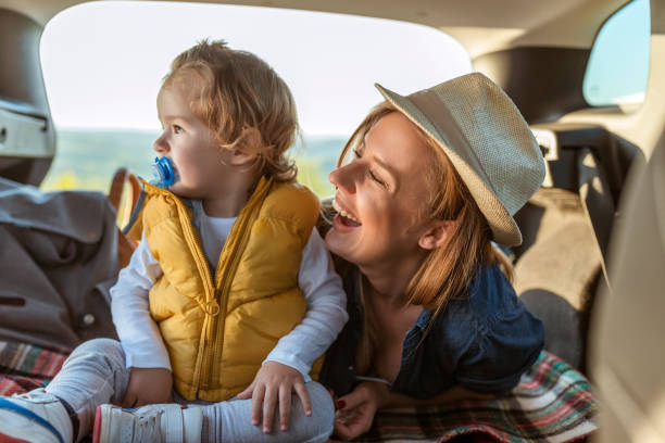 istock Mother and daughter having fun before the trip 1152801292