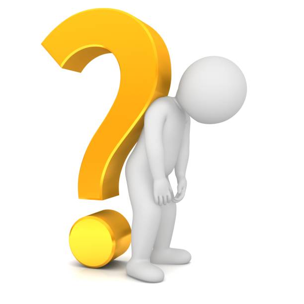 istock gold question mark sad stick figure man interrogation point isolated 1152807354