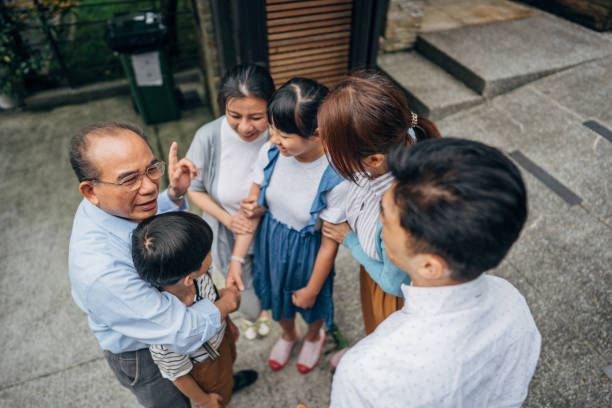 istock Grandparents visiting their family 1152816498