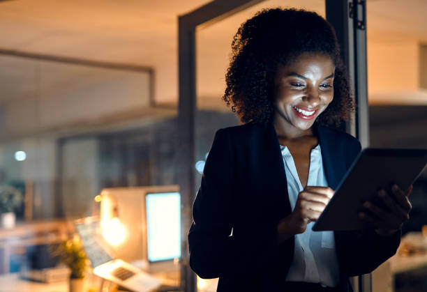 istock Technology pairs well to her business needs 1152823609