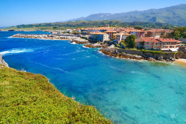 istock Llanes El Sablon beach in Asturias Spain 1152829539
