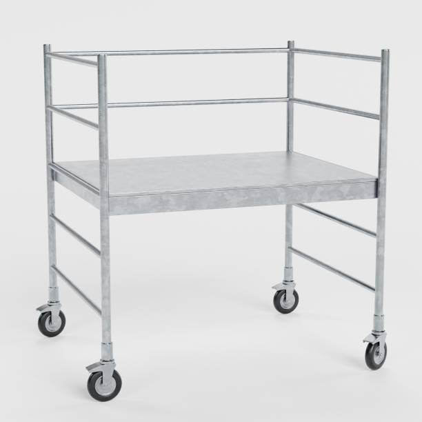 istock Realistic 3D Render of Metal Scaffolding 1152831049
