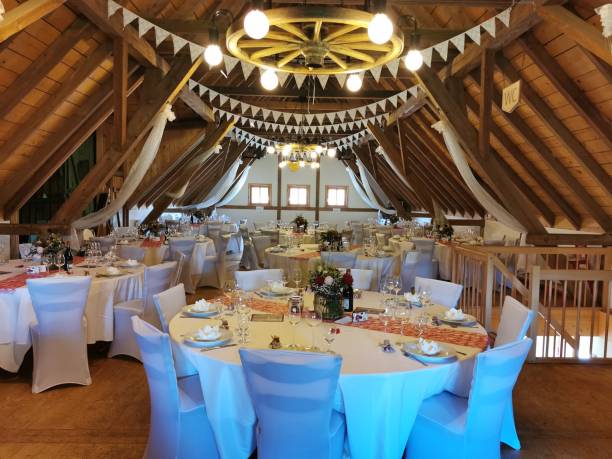 istock wedding bride party farm event 1152833841