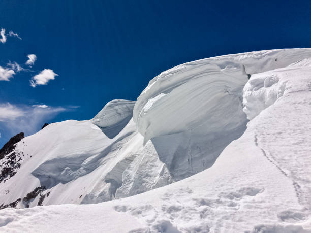 istock Mountain silhouettes. Majestic snowy Alps 1152834561