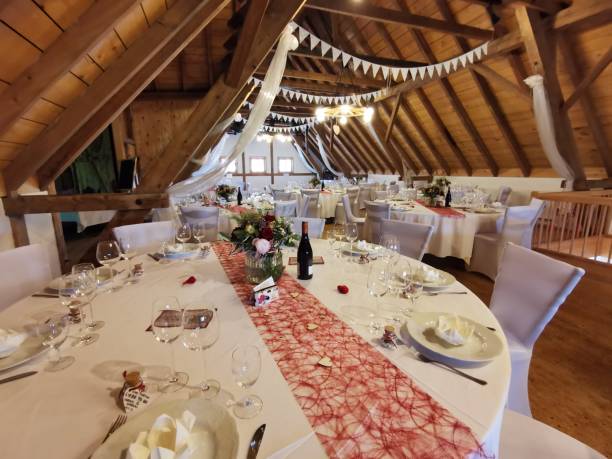 istock wedding bride party farm event 1152834586