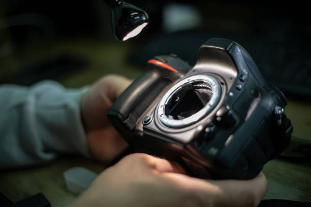 istock DSLR with the lens removed 1152836356