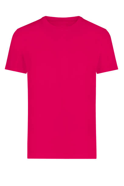 istock Blank pink t-shirt, front view 1152838188