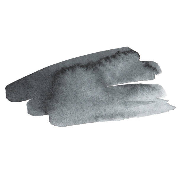 istock Watercolor brush stroke. Bright color. Gradient. 1152838198