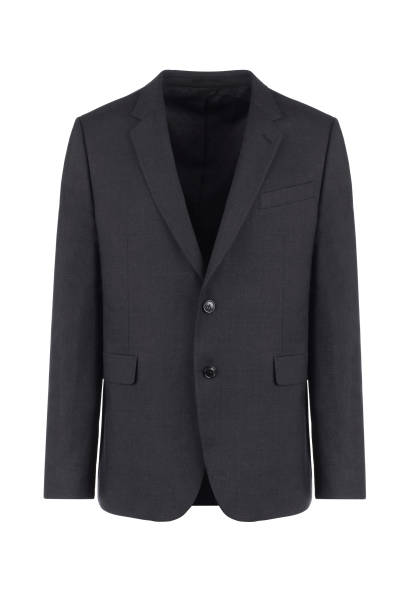 istock Male dark grey blazer on isolated background 1152838938