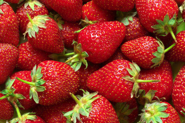 istock Heap of strawberries close-up 1152839277