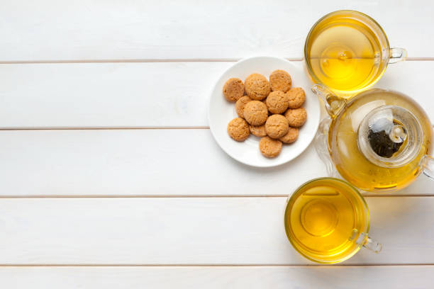 istock tea on the wooden table 1152842541