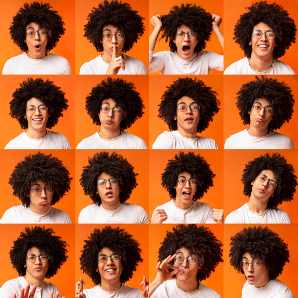 istock Collage of young man expressions and emotions 1152843052