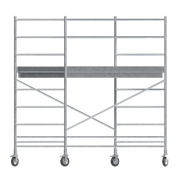 istock Realistic 3D Render of Metal Scaffolding 1152848580
