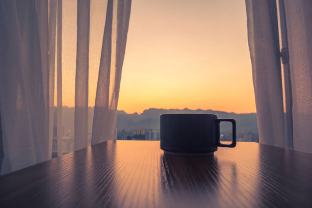 istock A cup of tea or coffee on table 1152850146