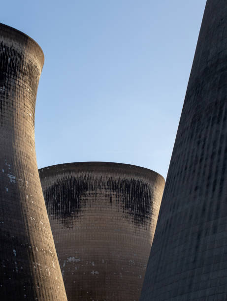 Cooling Towers stock photo