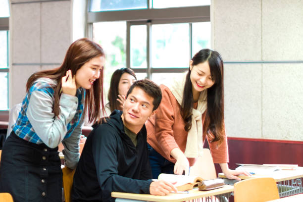 istock A group of university students having discussion during recess 1152854721