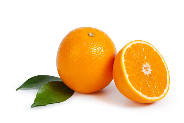 istock fresh orange isolated on white background 1152855039