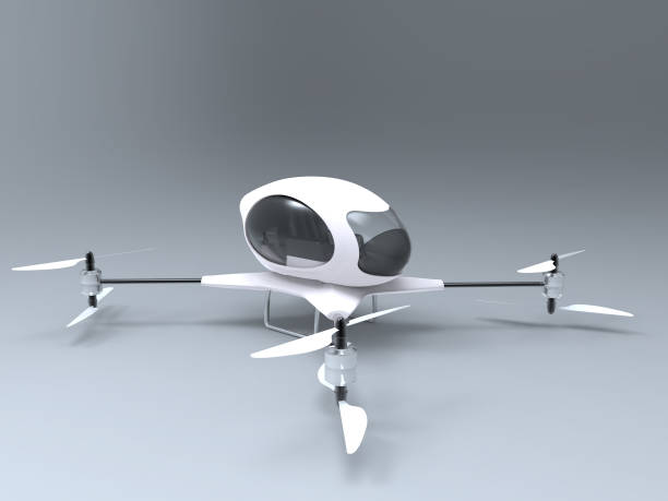 istock 3d illustration of a passenger drone 1152857297