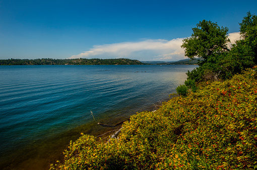 Folsom Lake, ninth largest lake in California, is a popular destination for hikers, boaters, and campers.