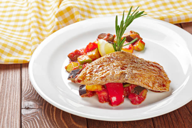 istock Roasted duck breast with vegetable salad close up 1152859254