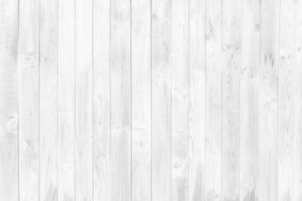 textura de pared de madera blanca y backgroud - madera material fotografías e imágenes de stock