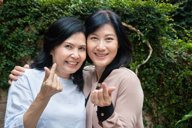 istock Lovely senior adults with good relationship and bounding 1152860903
