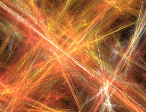 istock image of one Digital Fractal on Black Color 1152865401