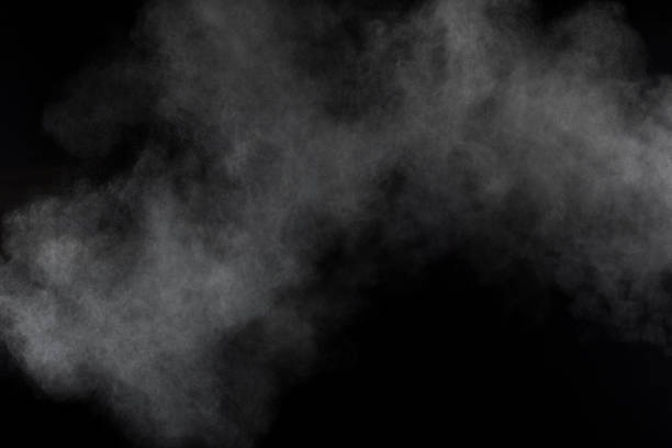 istock White powder explosion cloud against black background.White dust particles splash. 1152867388