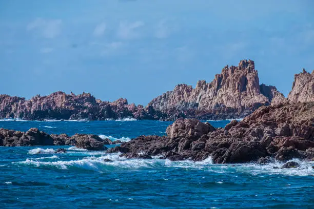 Photo of The Costa Paradiso on the North Coast of Sardinia between Santa Teresa di Gallura and Castelsardo, Italy