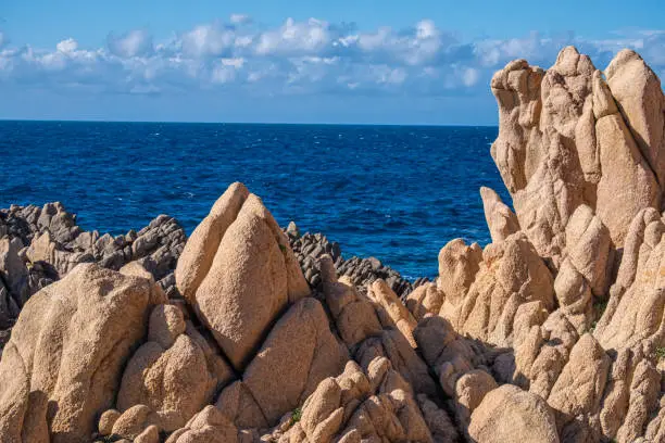 Photo of The Costa Paradiso on the North Coast of Sardinia between Santa Teresa di Gallura and Castelsardo, Italy