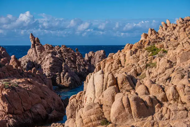 Photo of The Costa Paradiso on the North Coast of Sardinia between Santa Teresa di Gallura and Castelsardo, Italy