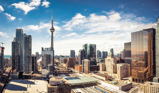 Panorama del centro de Toronto photo