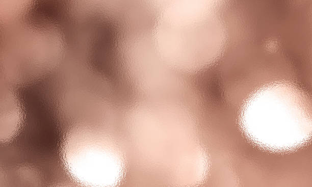 istock Abstract copper color with bokeh glass texture background 1152870995