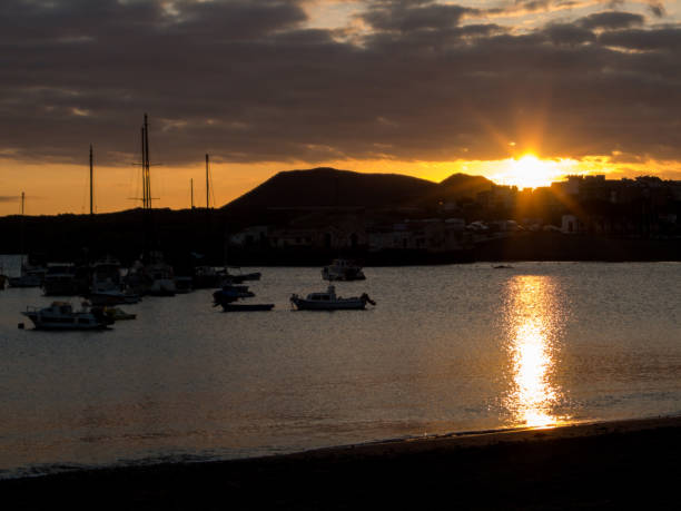 istock Sail Boat Silhouette at Sunset 1152873656
