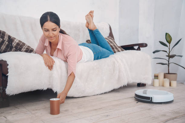 istock Young woman doing household duties housework concept 1152878850
