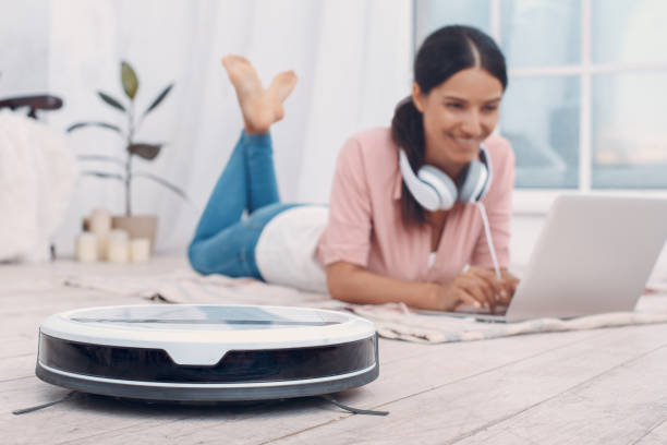 istock Young woman doing household duties housework concept 1152879359