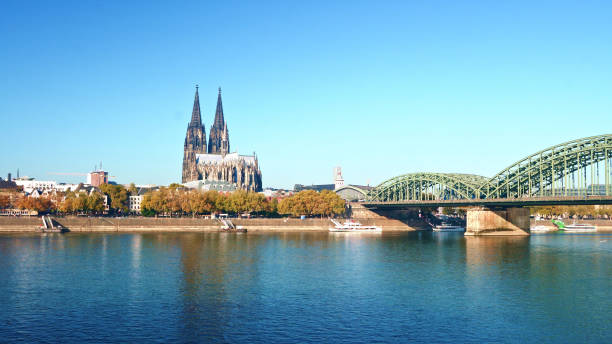 the cologne cathedral-deutschland einer der weltberühmten domes - köln stock-fotos und bilder